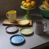 Cuppa Color Coaster | Succulent Flower