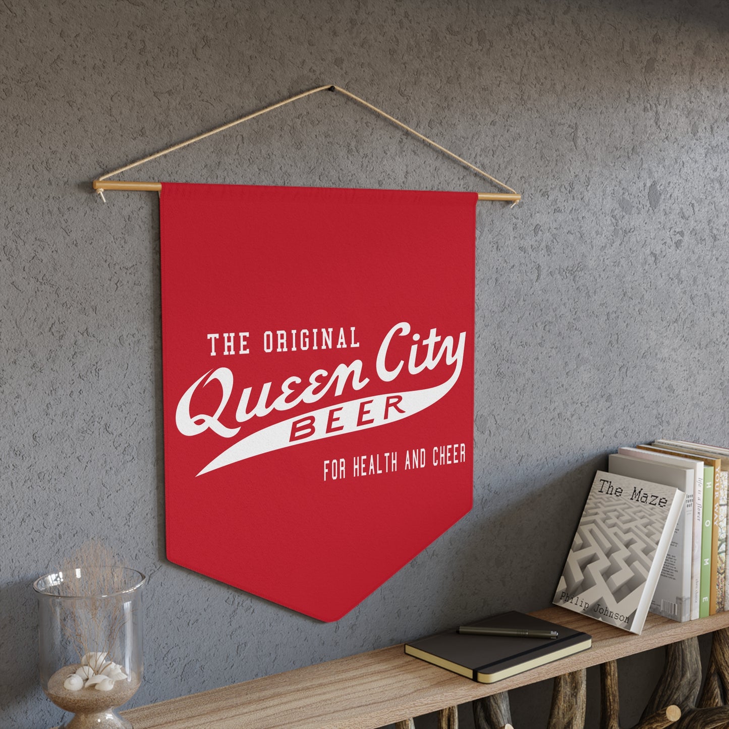 Queen City Beer Pennant Banner
