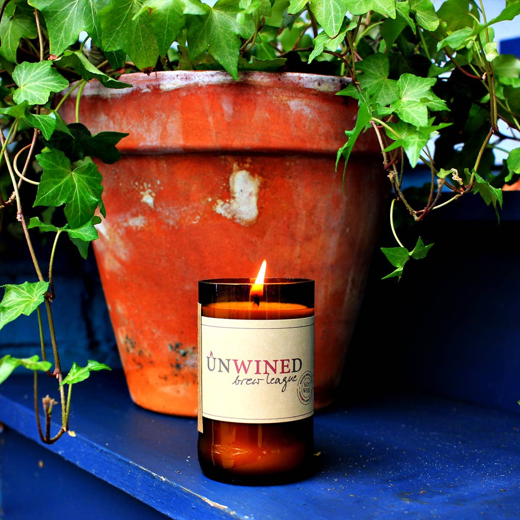 Farmer's Market Brew League - Beer Bottle Candle