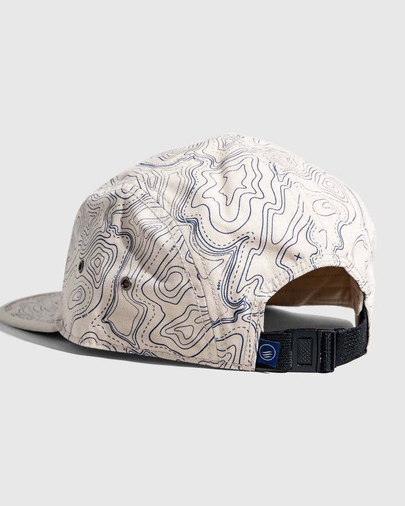 Organic 5-Panel Hat: Bone
