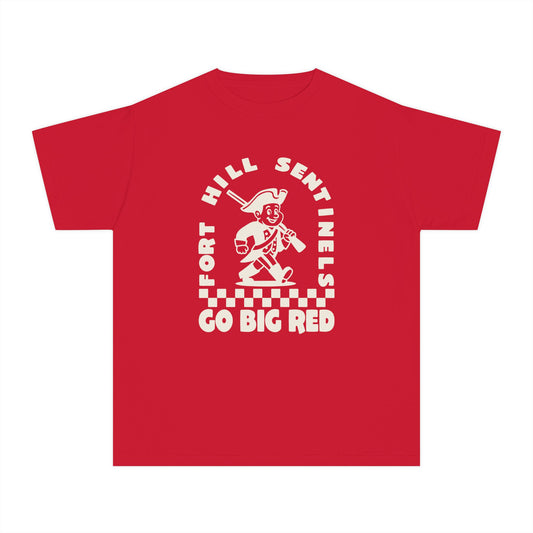 FH Sentinel Mascot - Youth Garment-Dyed Tee