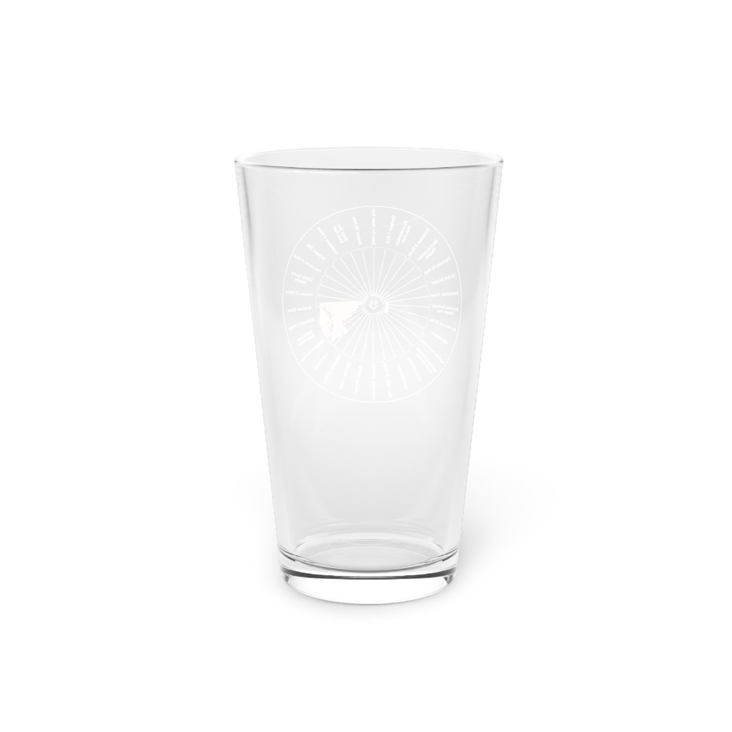 Cumberland Hub - Pint Glass, 16oz