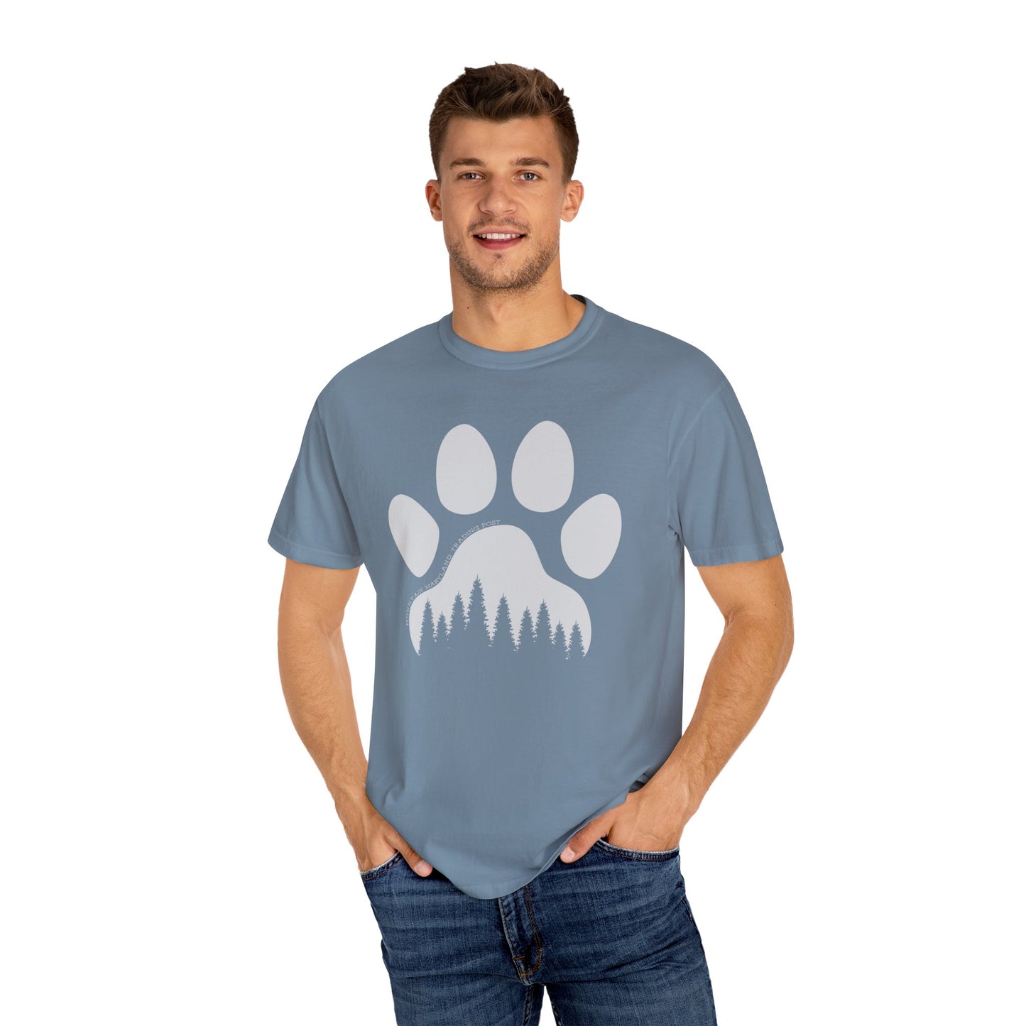 Piney Paw - Unisex Garment-Dyed T-shirt