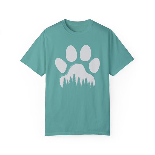 Piney Paw - Unisex Garment-Dyed T-shirt