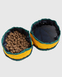 (R)evolution™ Collapsible Double Dog Bowl: Pine