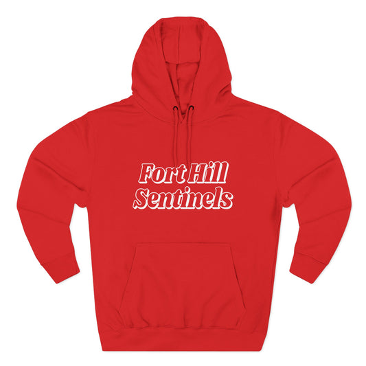Fort Hill Sentinels Hoodie — Retro Varsity Fleece Pullover