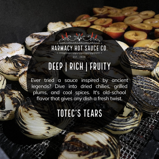 Totec's Tears - Dried Chili & Plum Pepper Sauce (9oz)