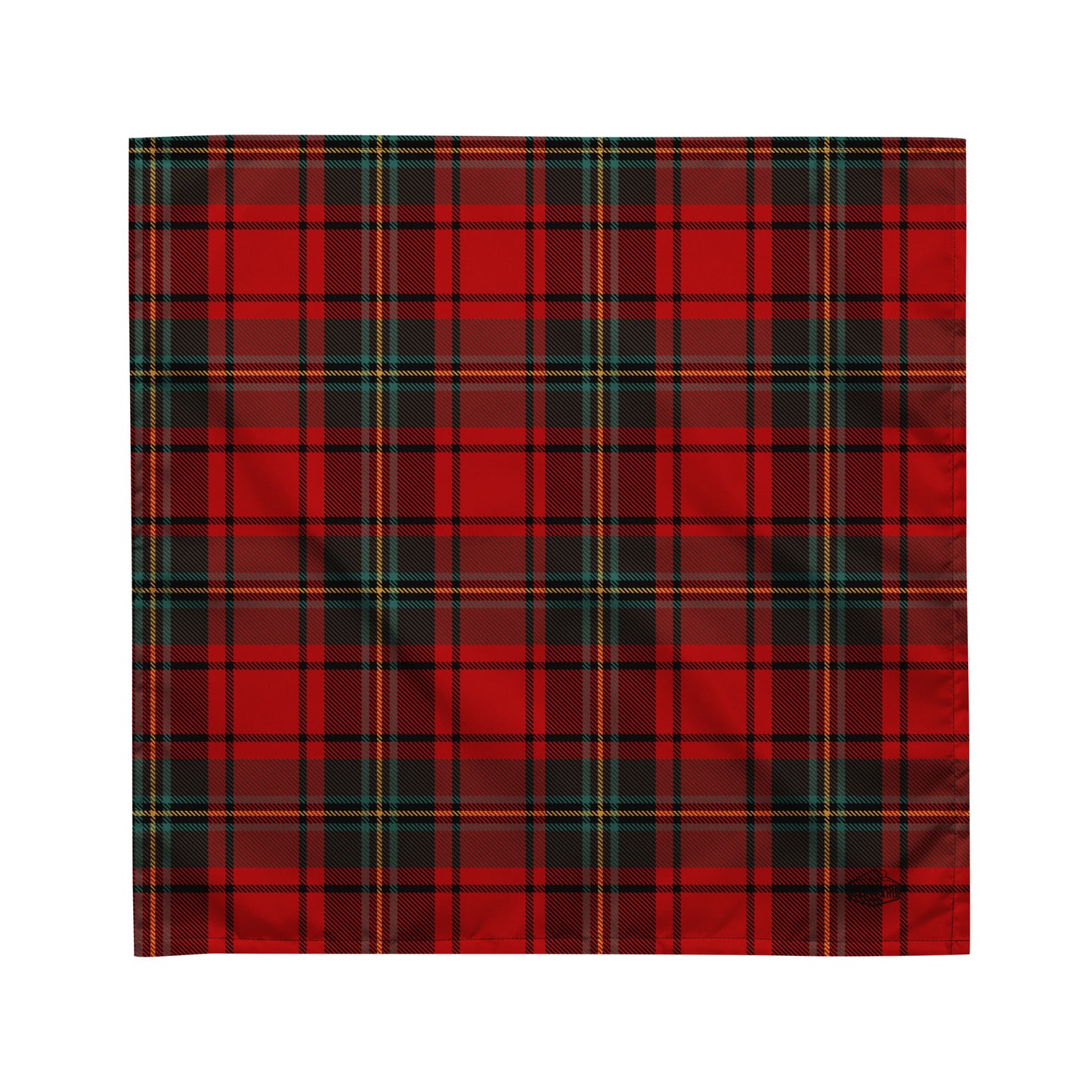 Red and Green Plaid - Pet Bandana