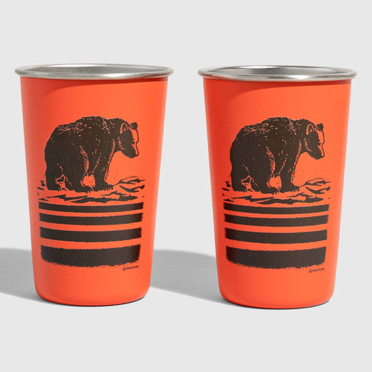 16OZ STAINLESS STEEL TUMBLERS: Lunar Moth