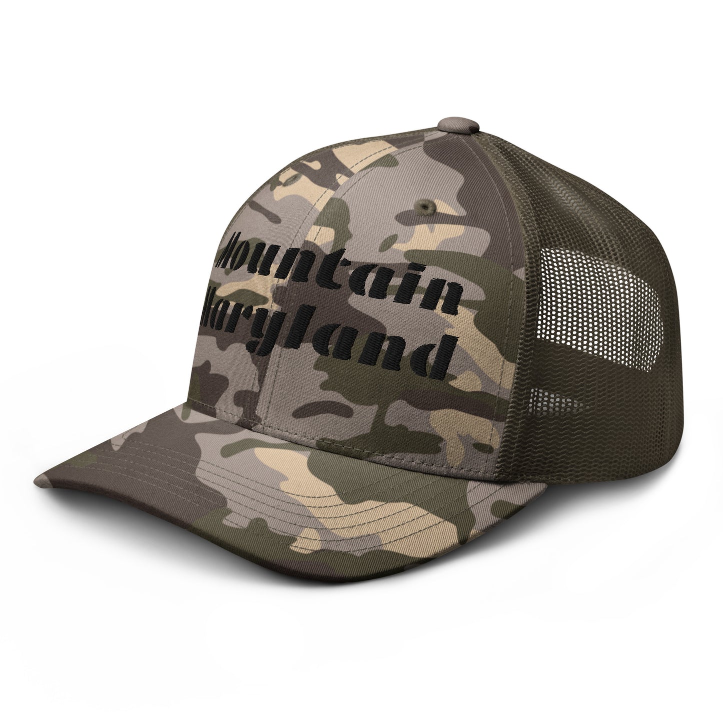 Mountain Maryland - Camouflage Trucker Hat