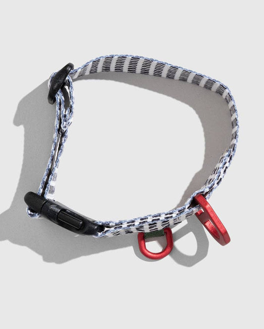 (R)evolution™ Recycled Woven Dog Collar: Shortbread / S