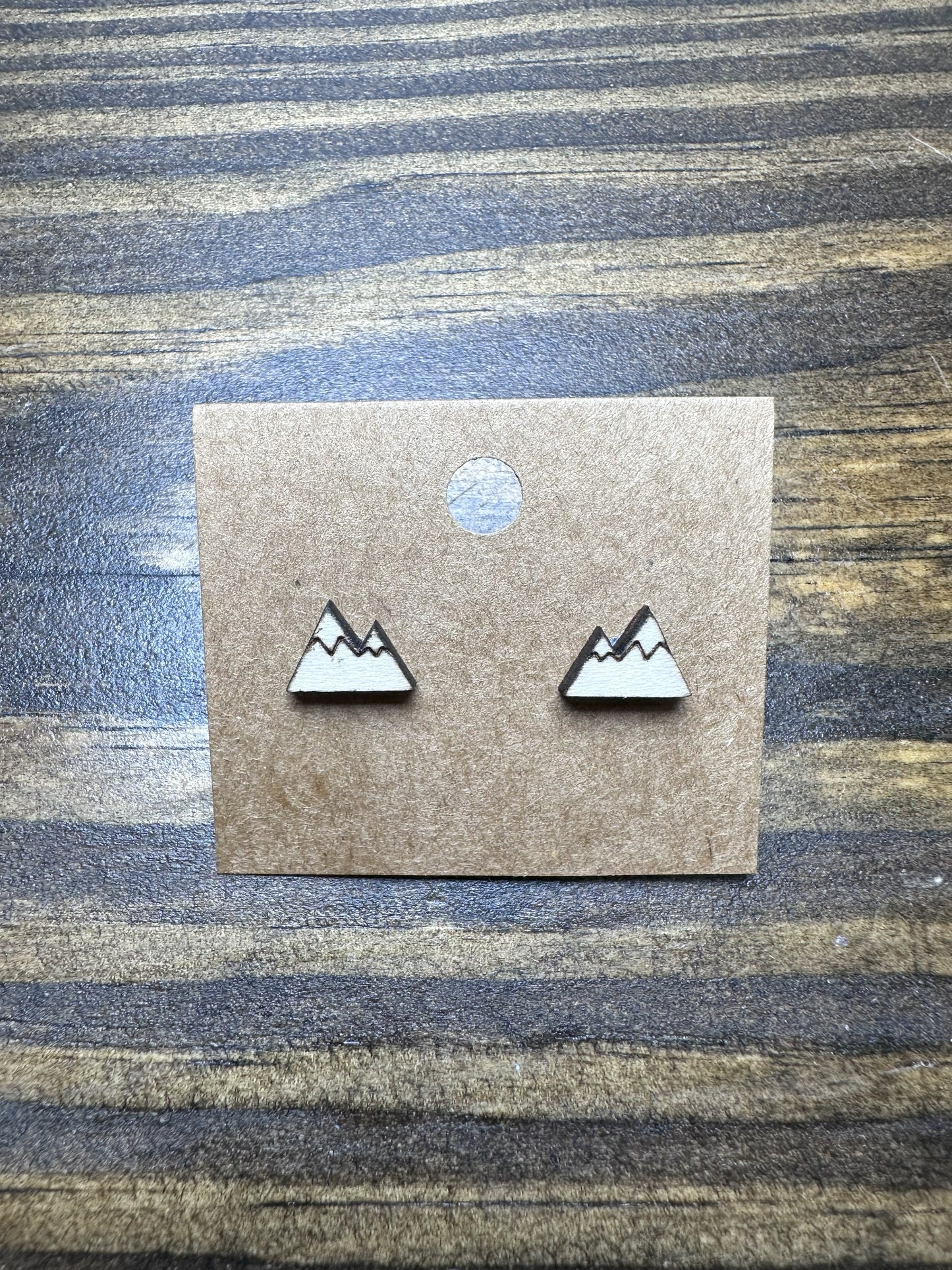 Mountain Stud Earrings