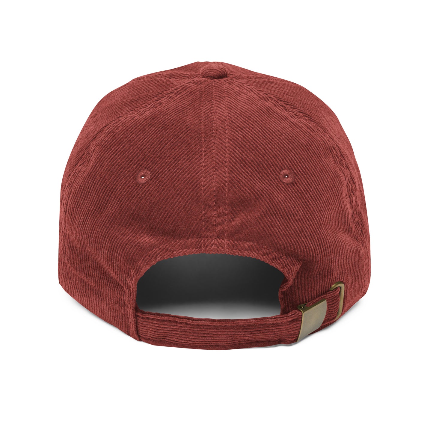 Old Line State - Red and White - Vintage Corduroy Cap