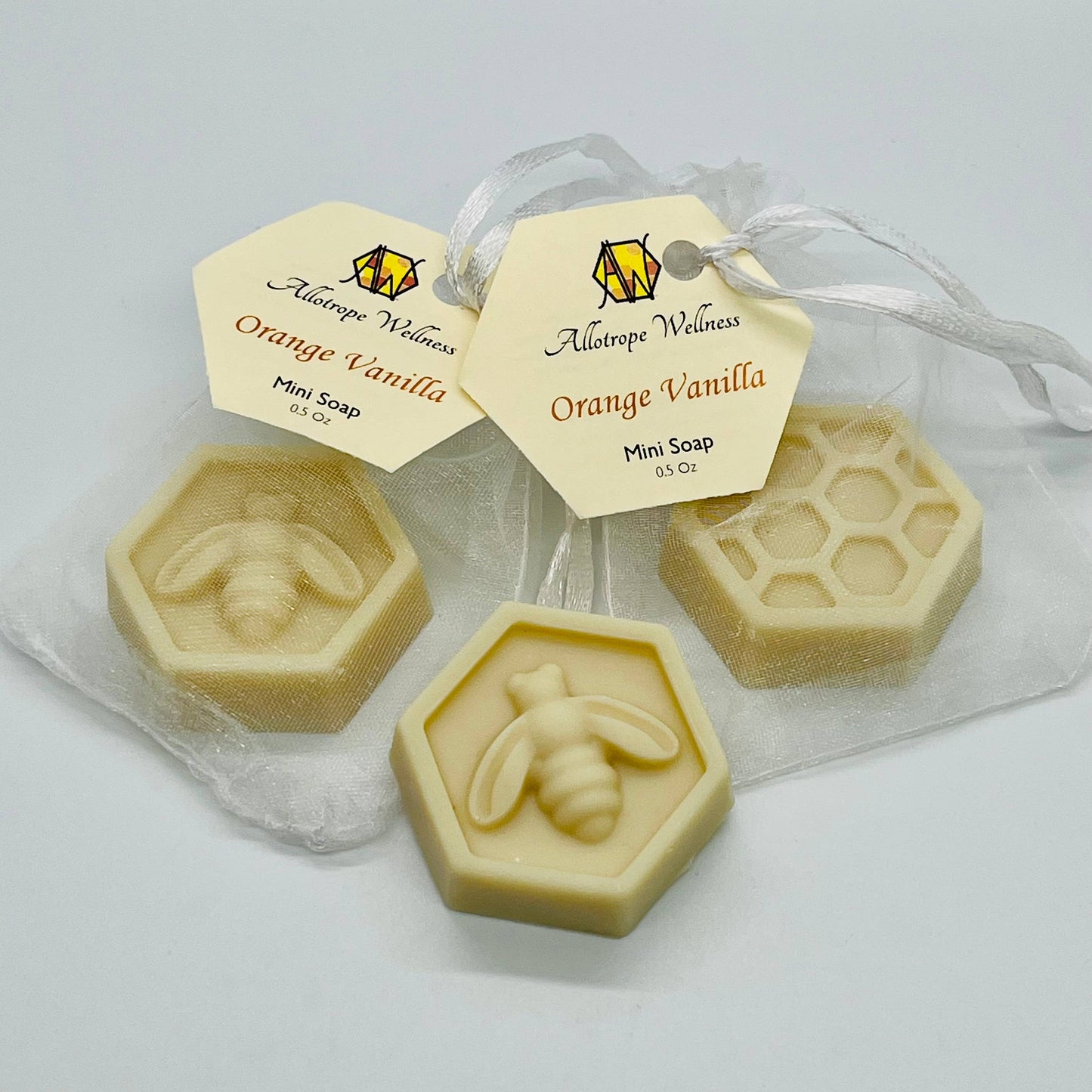 Orange Vanilla Mini Soap