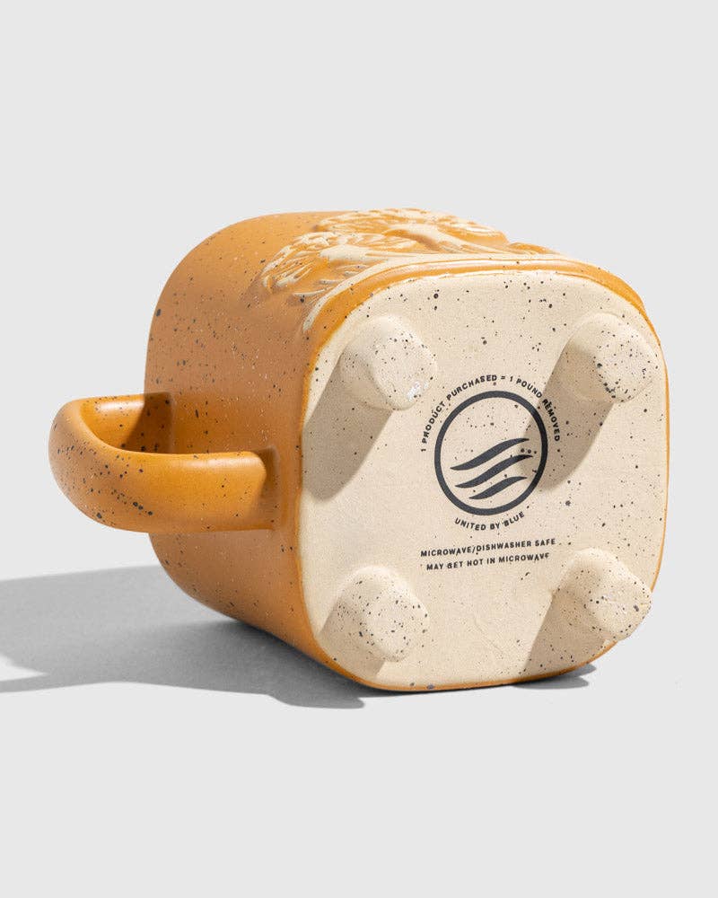 10 oz. Footsie Mug: Caramel