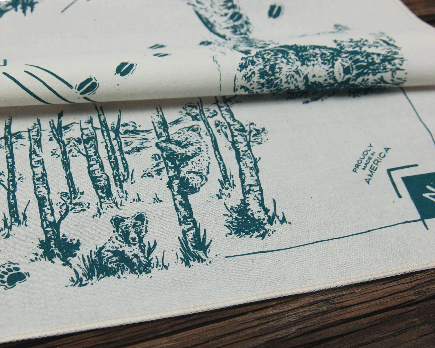 Seasonal Wildlife Cotton Bandana