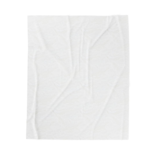 Autumn Leaves Velveteen Plush Blanket — Cozy Fall Throw