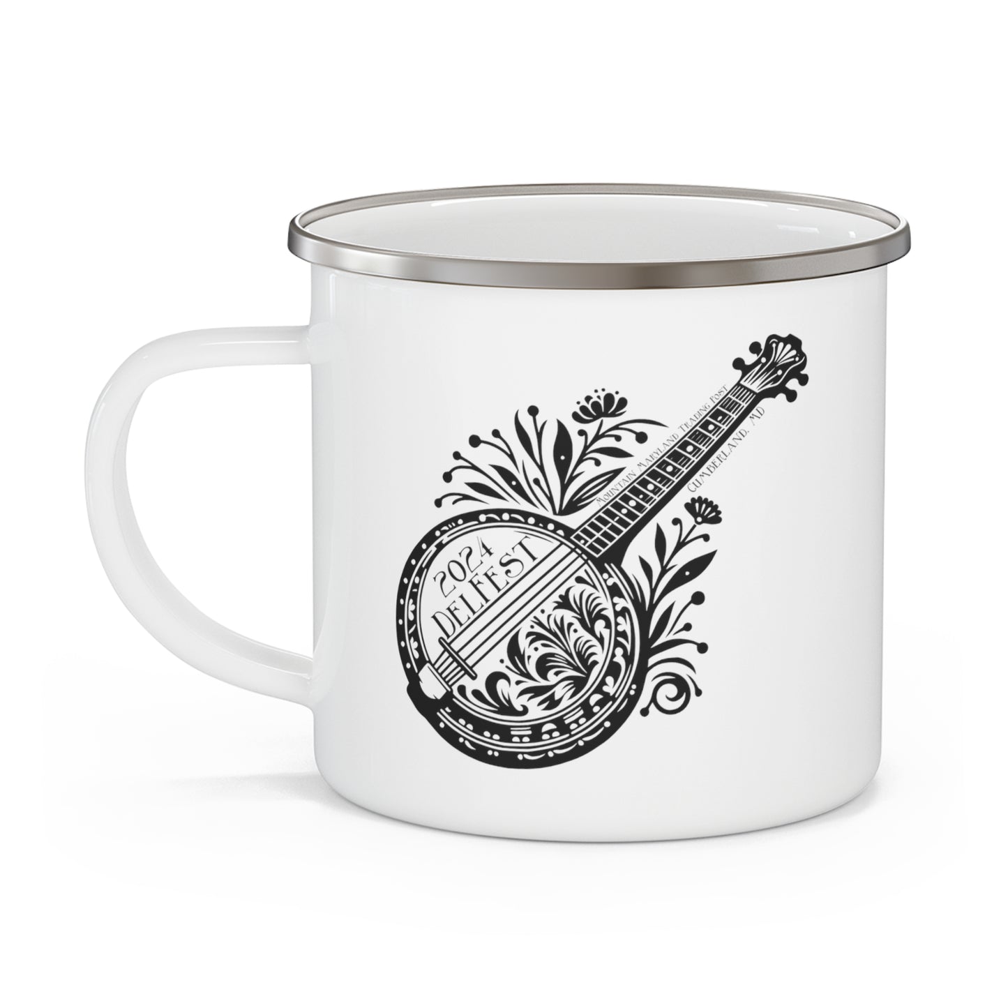 Delfest 2024 Enamel Camping Mug
