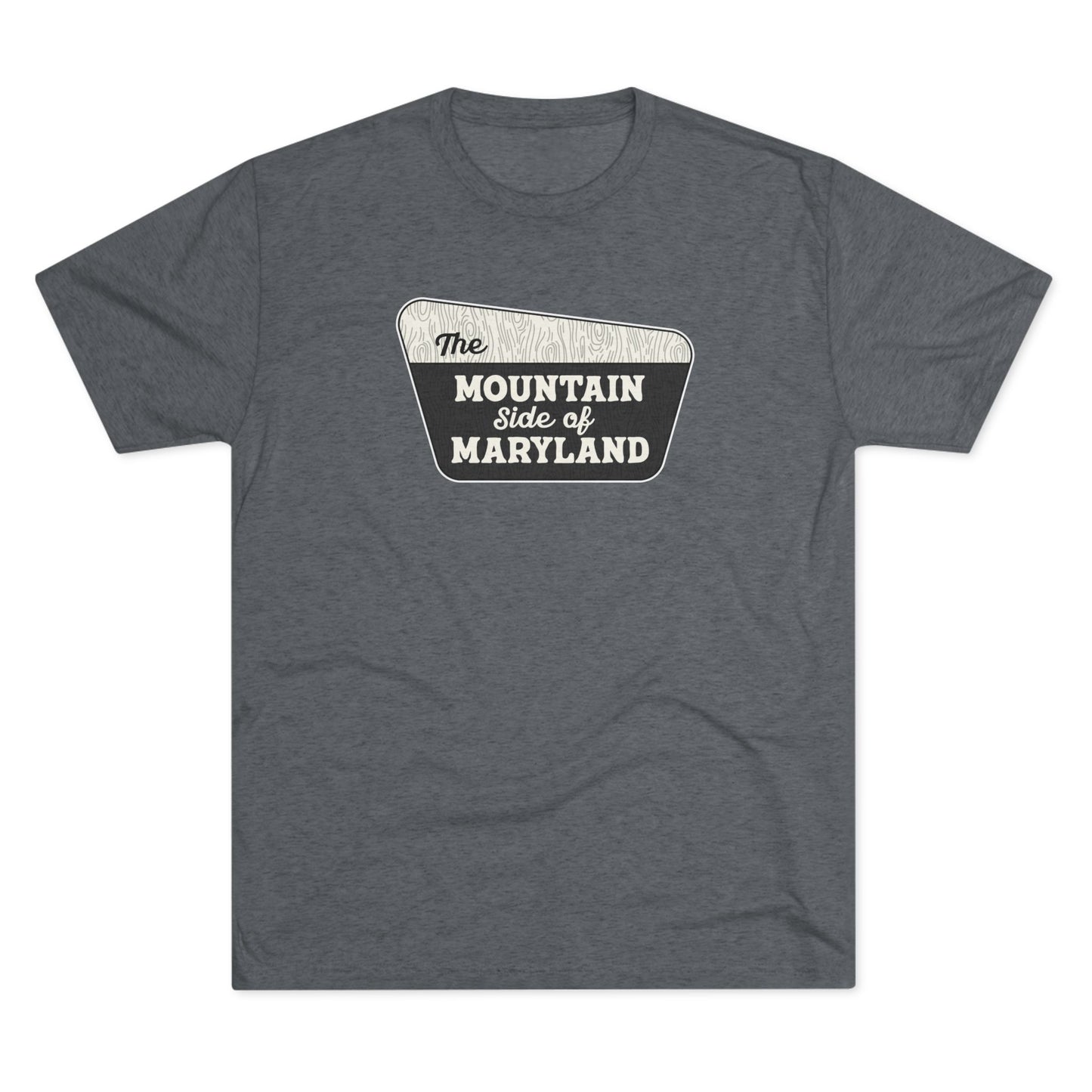 Mountain Side of Maryland - Unisex Tri-Blend Tee