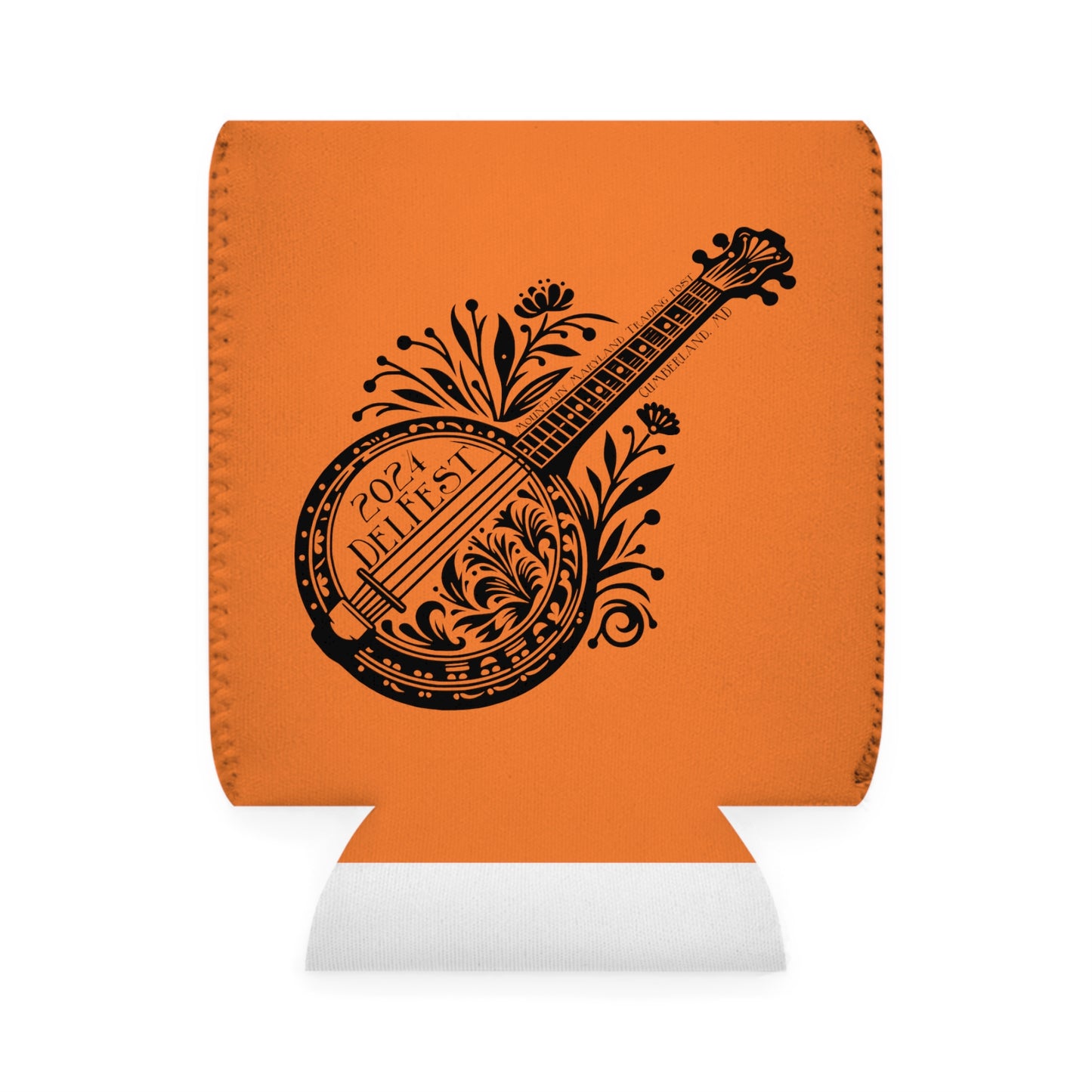 DelFest Banjo Can Cooler Sleeve