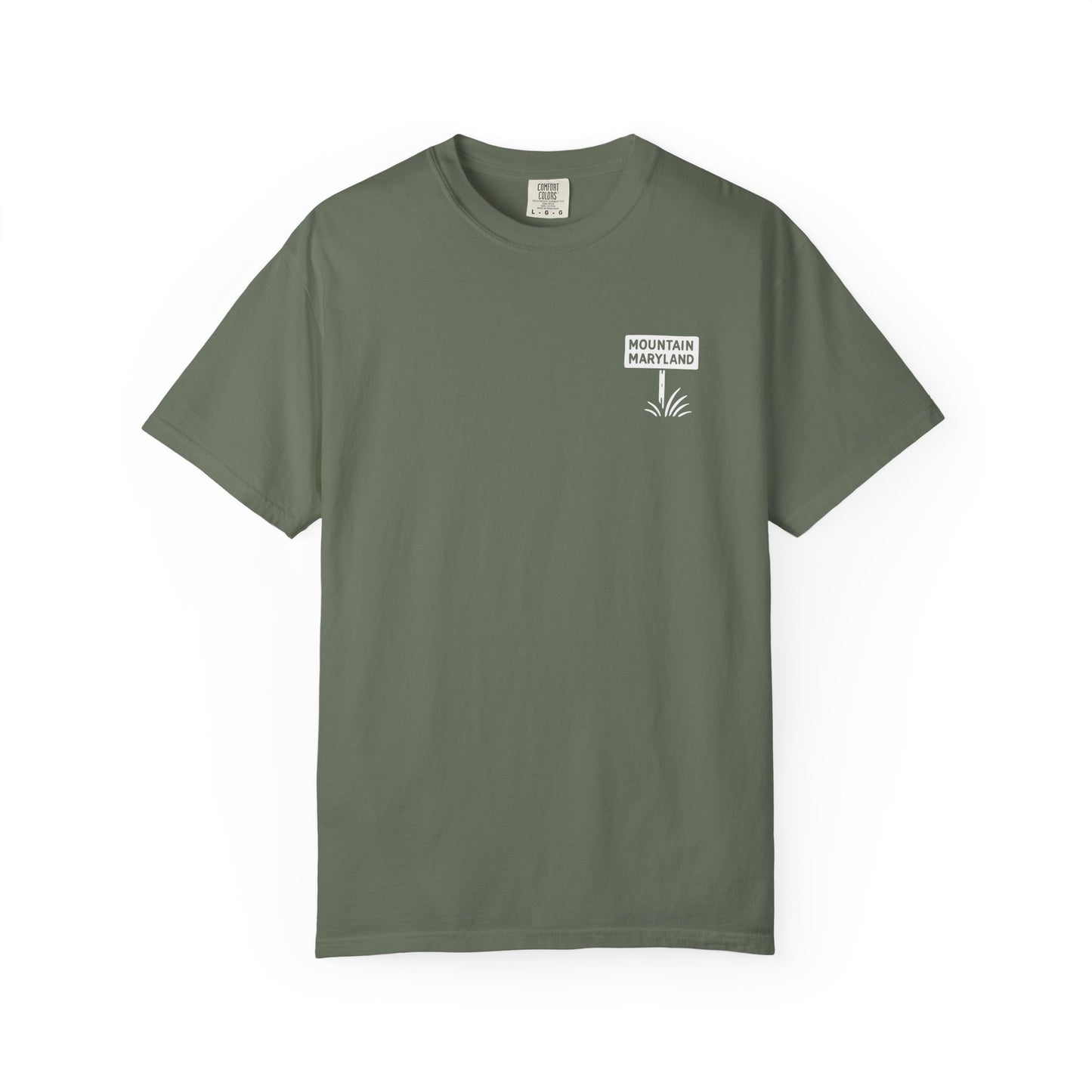 Scenic Byway T-shirt - Unisex Garment-Dyed Tee