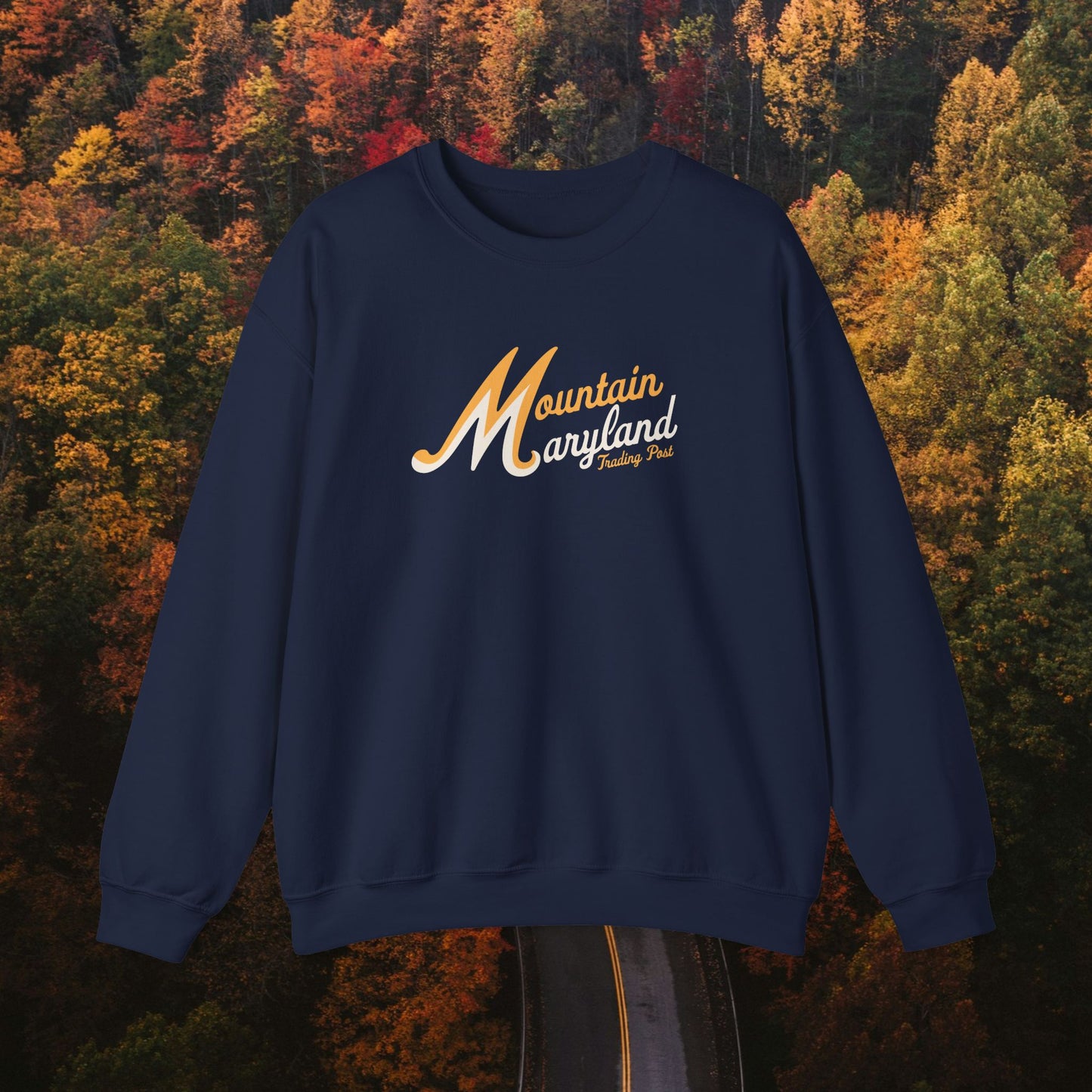 Mountain Maryland Lettermark - Crewneck Sweatshirt