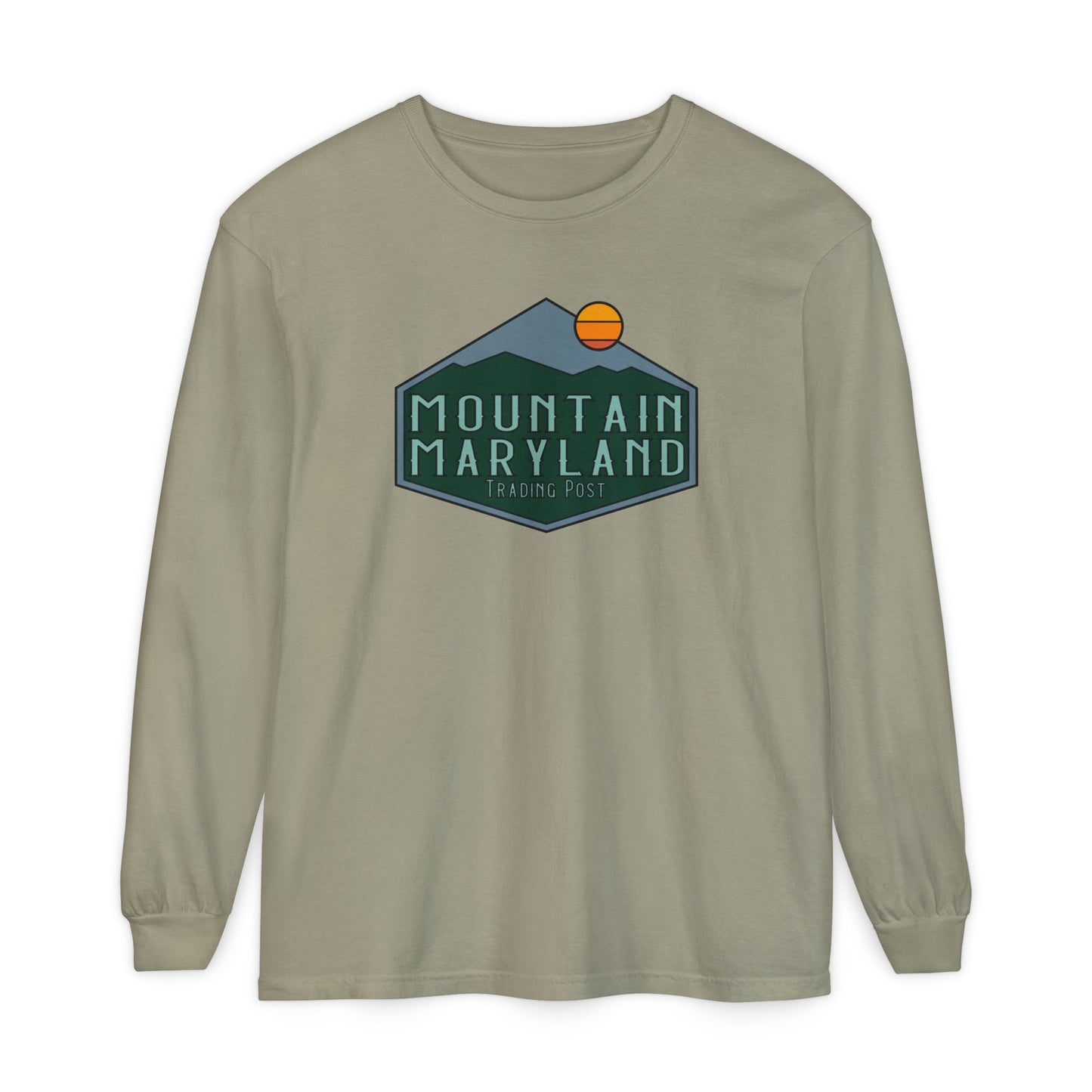 Trading Post - Unisex Garment-dyed Long Sleeve T-Shirt