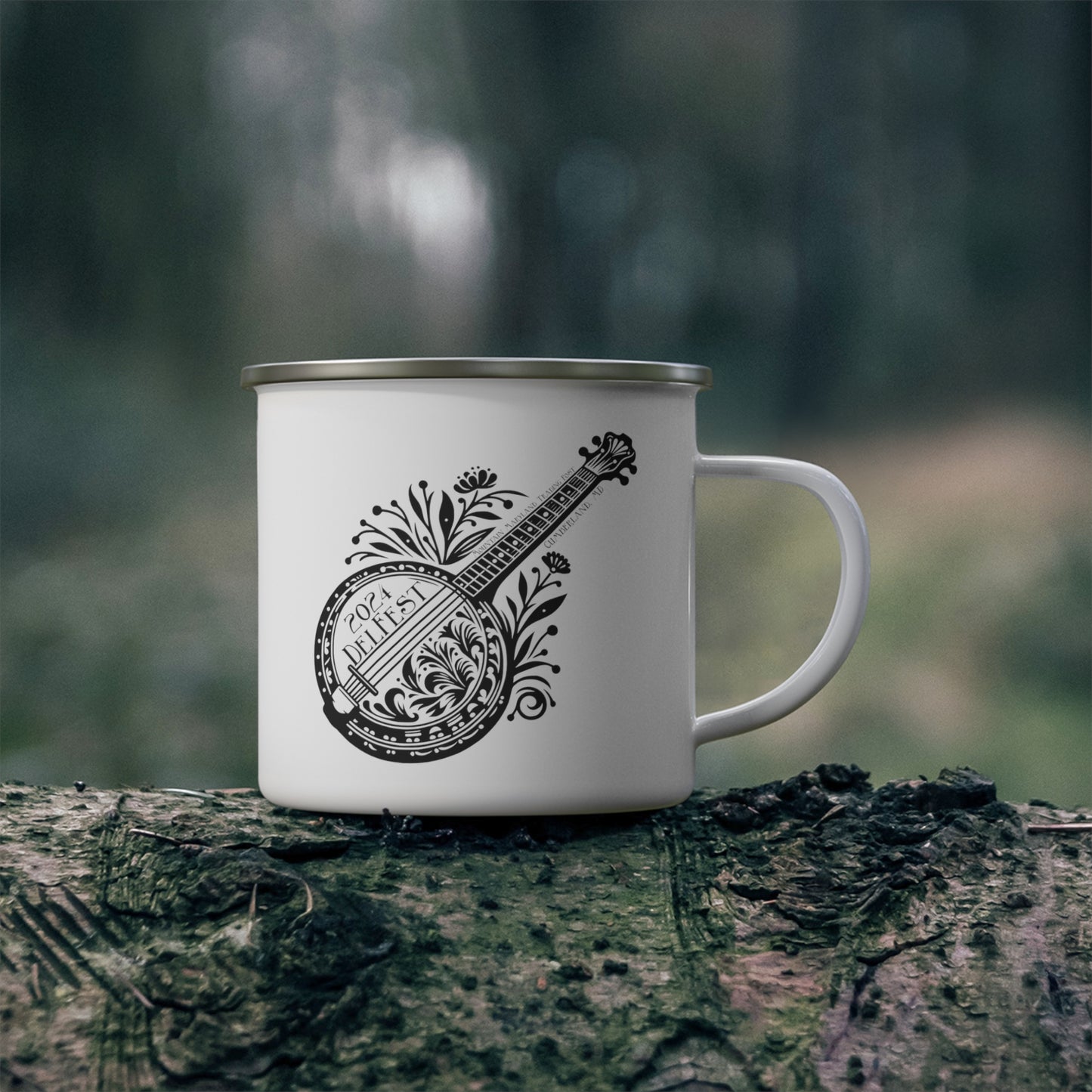 Delfest 2024 Enamel Camping Mug