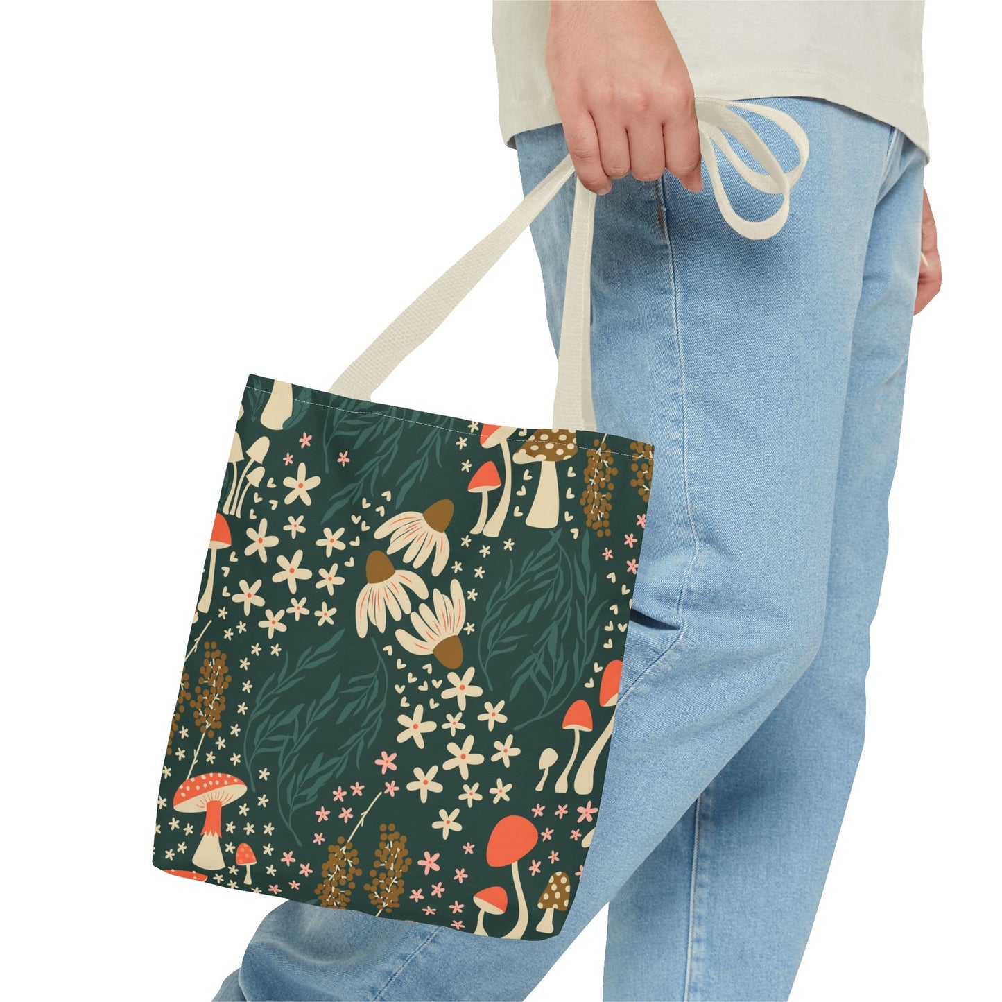 Floral Forest Tote Bag