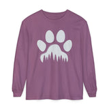 Piney Paw - Unisex Garment-Dyed Long Sleeve T-Shirt
