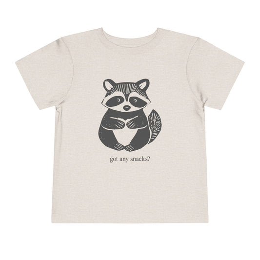 'Got any snacks?' Raccoon - Toddler Tee