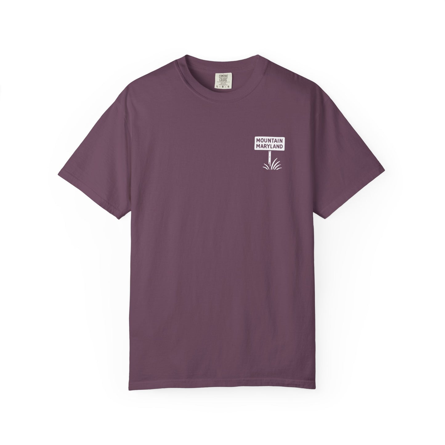 Scenic Byway T-shirt - Unisex Garment-Dyed Tee