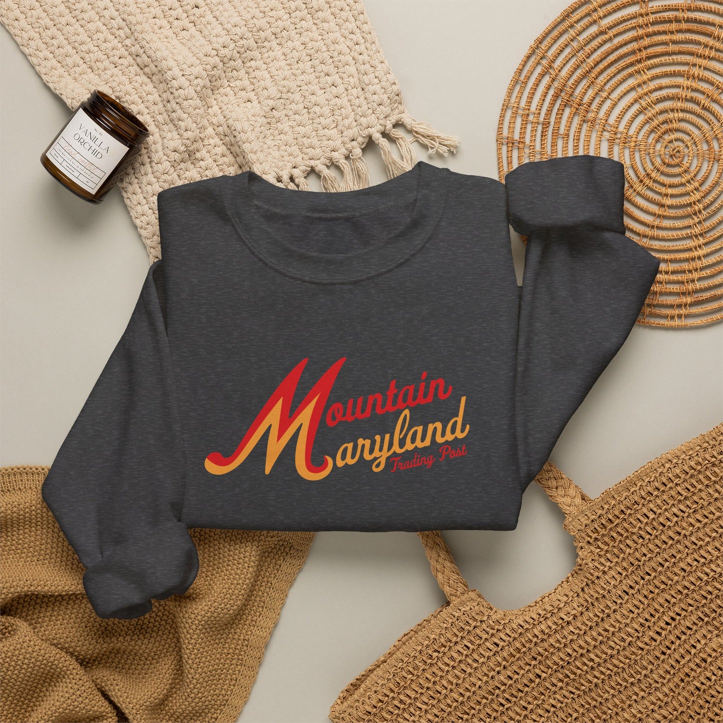 Mountain Maryland Lettermark - Crewneck Sweatshirt