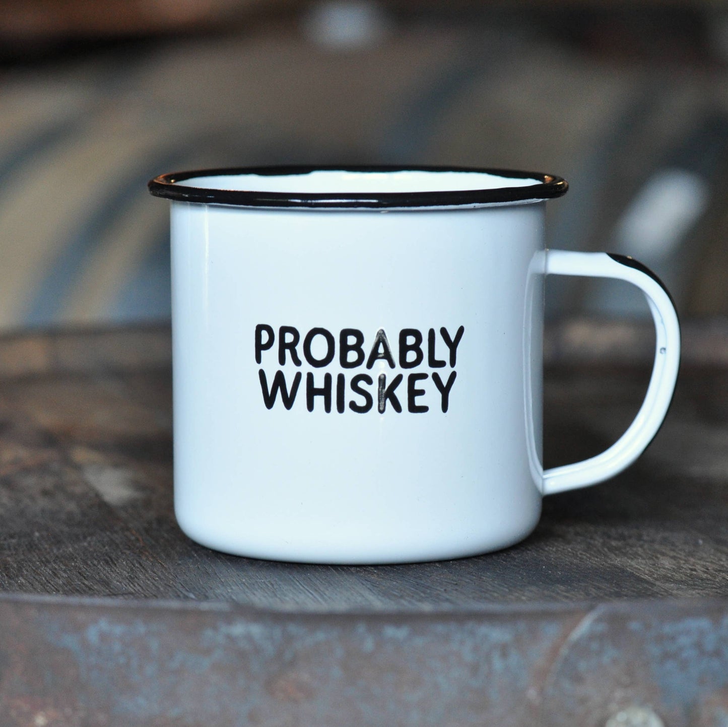 Probably Whiskey | Enamel Mug