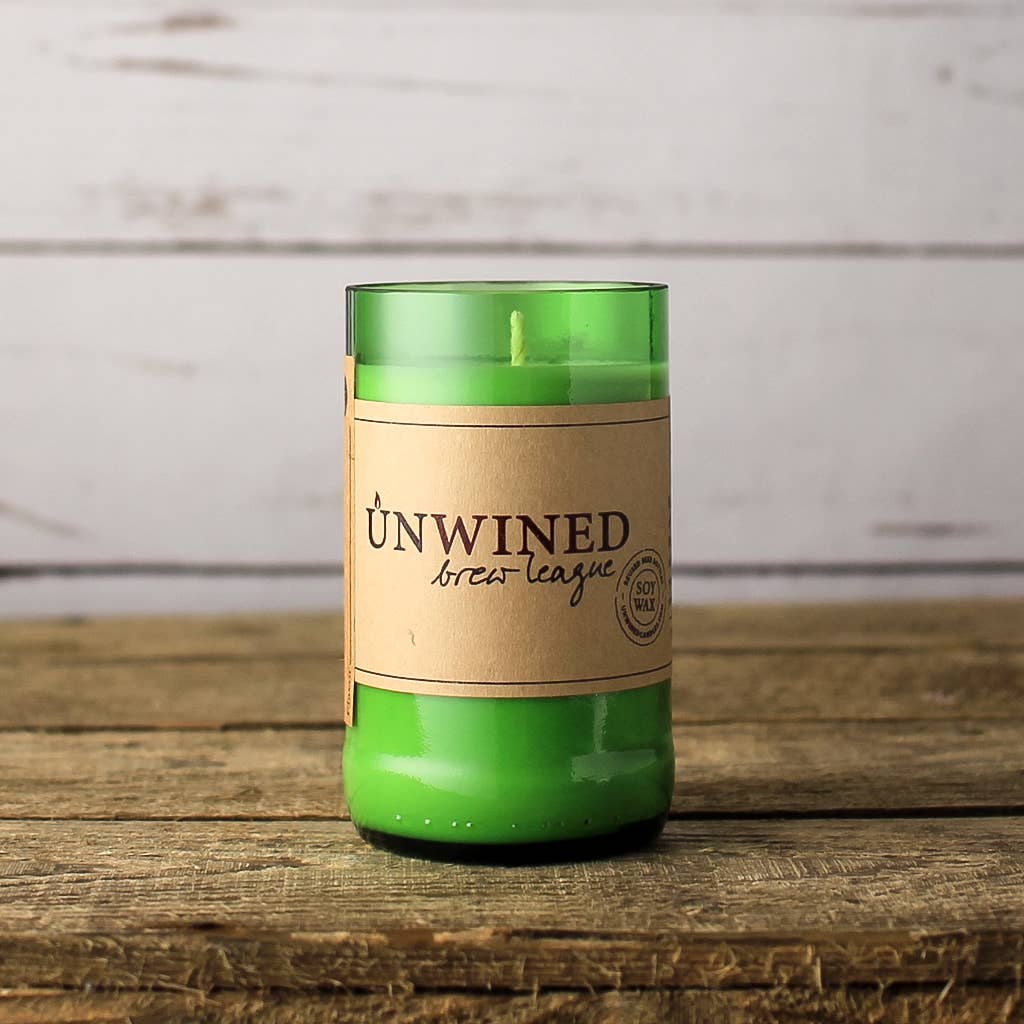 Farmer's Market Brew League - Beer Bottle Candle
