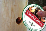 Original OneLogFire 6-Logs per case   2-Hour burn time