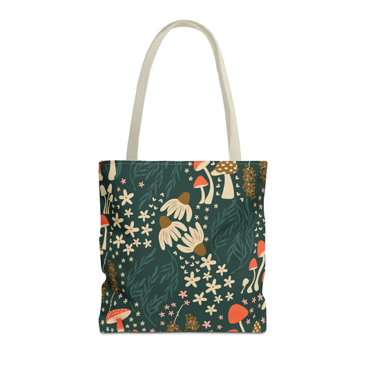 Floral Forest Tote Bag