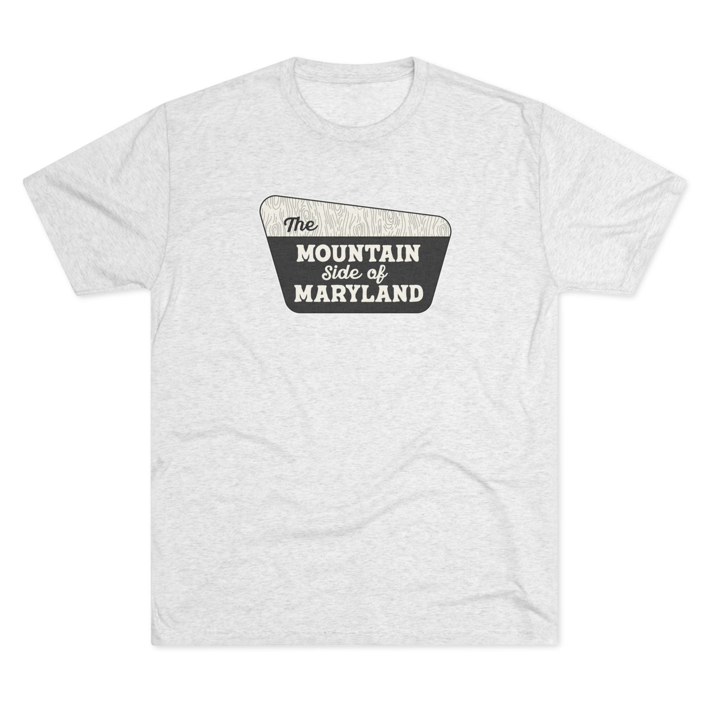 Mountain Side of Maryland - Unisex Tri-Blend Tee
