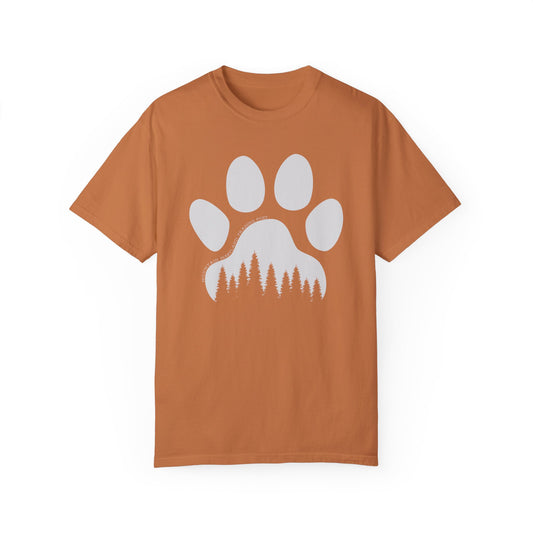 Piney Paw - Unisex Garment-Dyed T-shirt