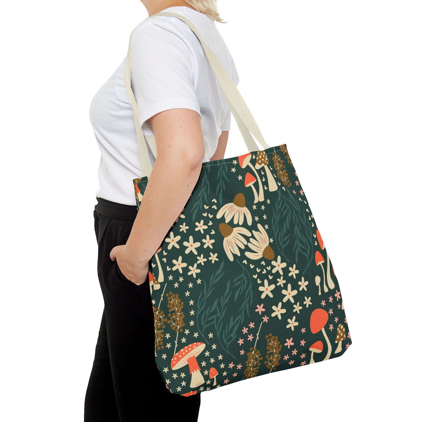 Floral Forest Tote Bag
