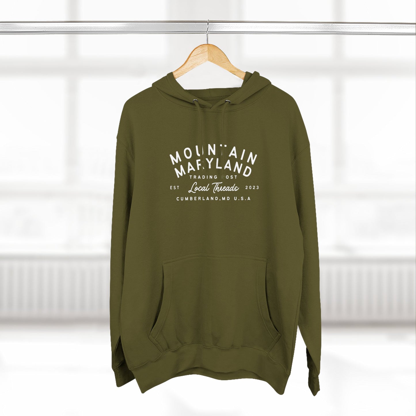 Local Threads - Three-Panel Fleece Hoodie