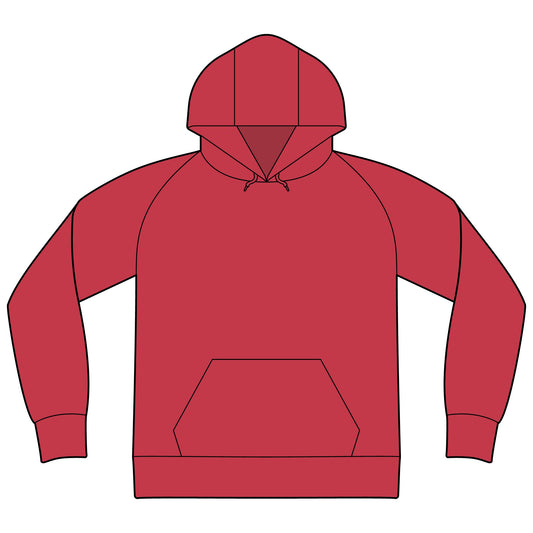 Sentinels Pennant - Raglan Hooded Sweatshirt