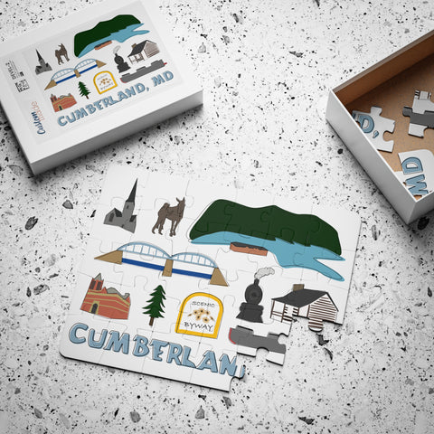 Cumberland Collage - Kids Puzzle, 30-Piece