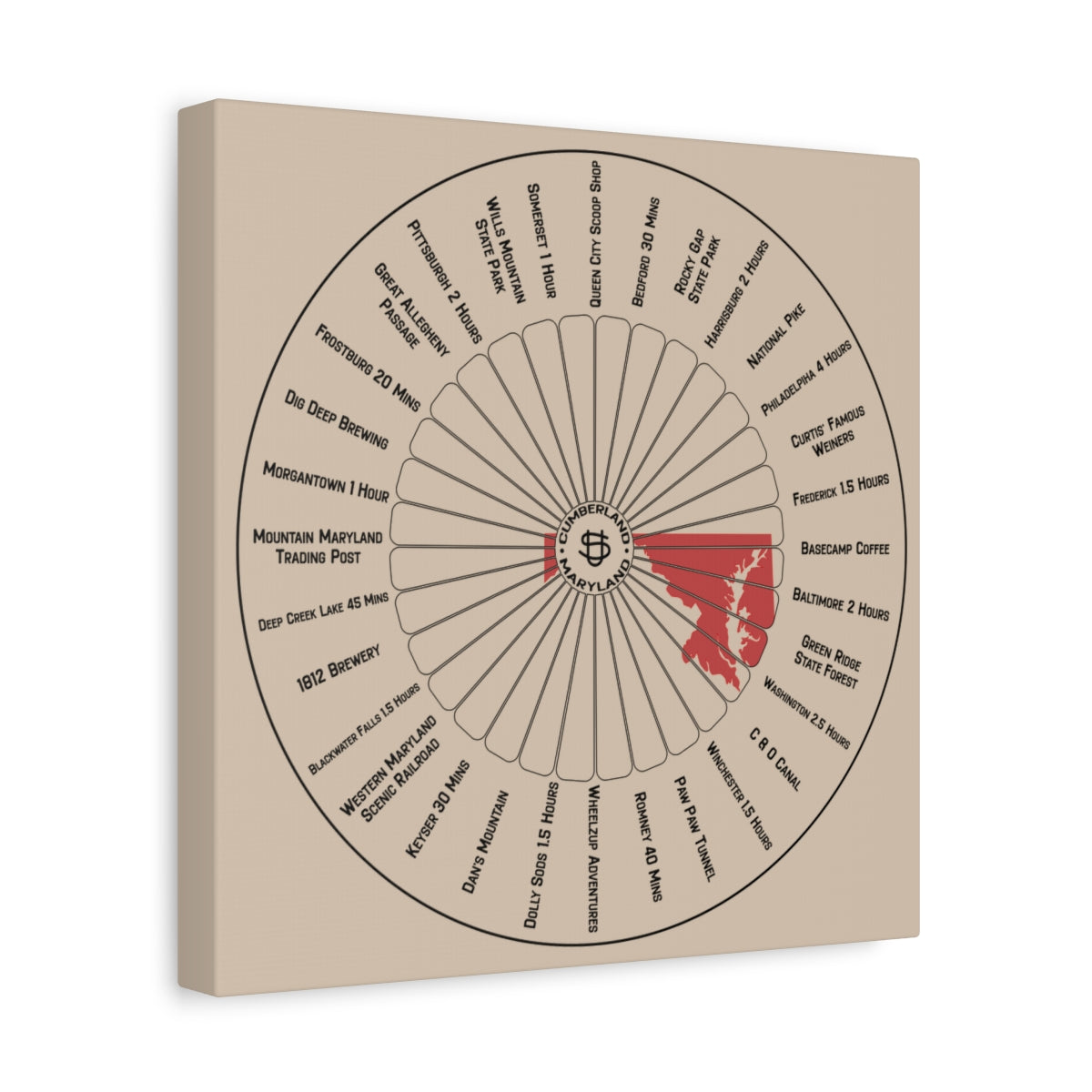 Cumberland Hub -  Matte Canvas