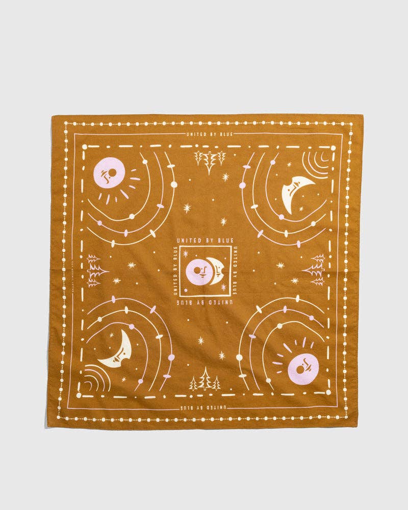 Organic Bandana: Egret