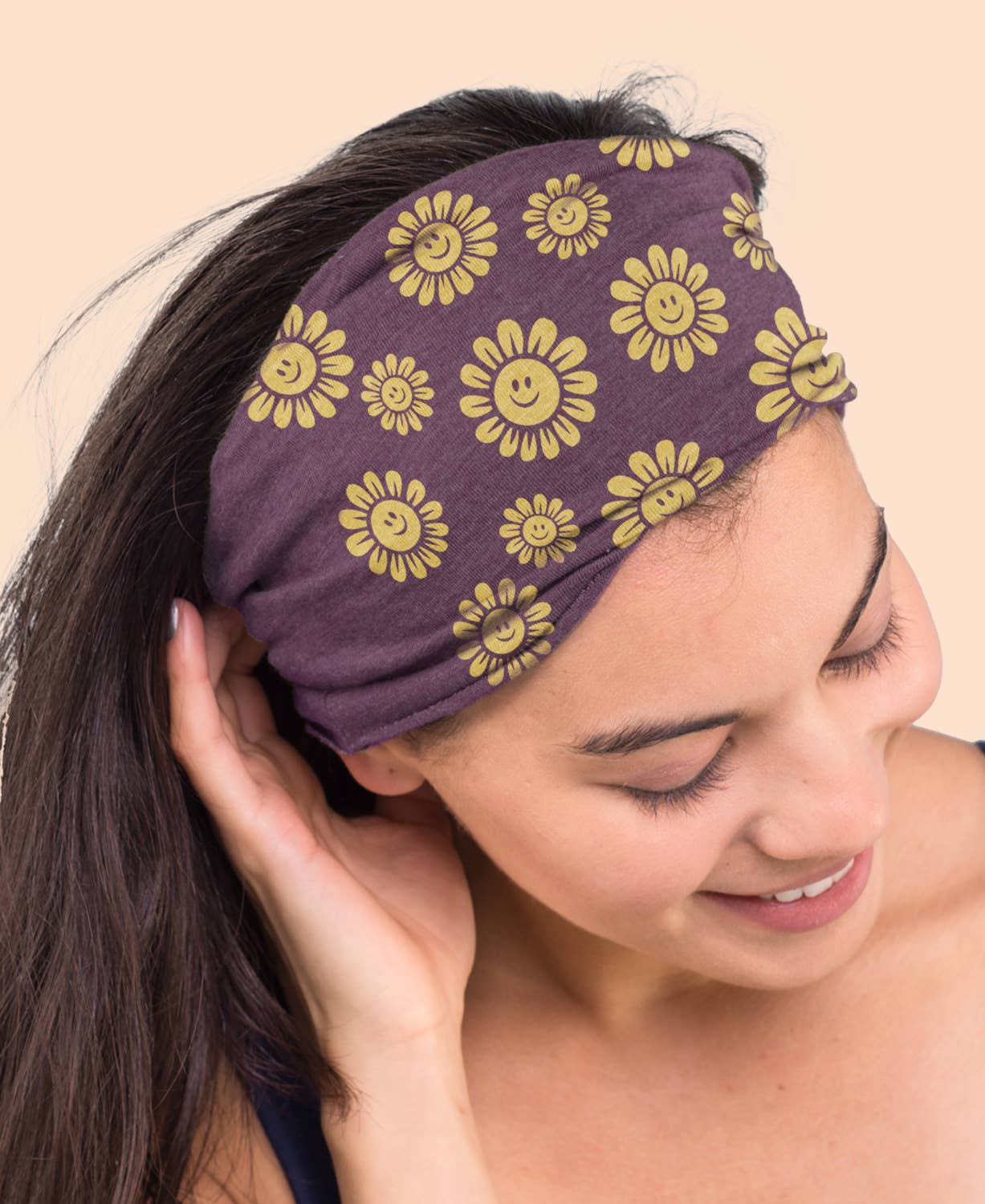 Happy Daisies Boho Headband