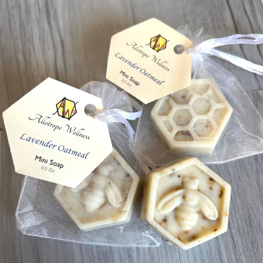 Lavender Oatmeal Mini Soap
