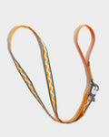 Woven Dog Leash: Wave Swoop / L