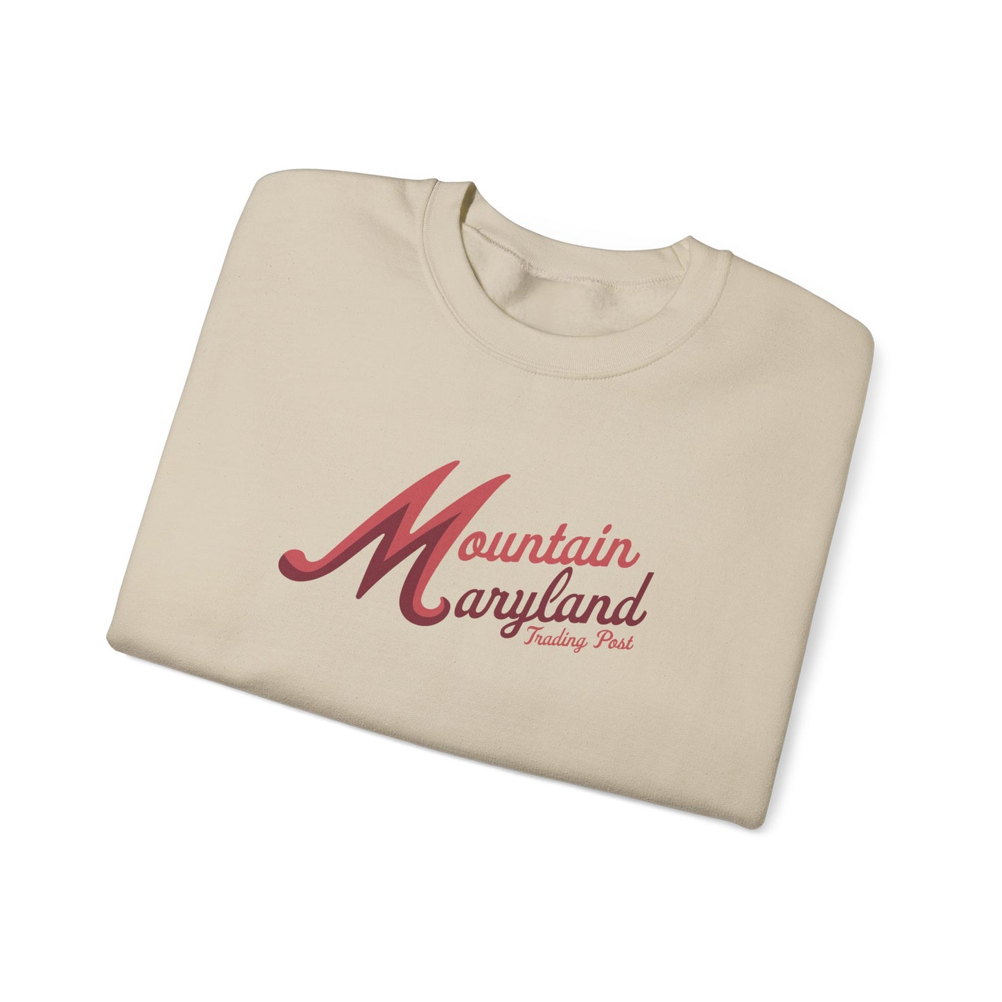 Mountain Maryland Lettermark - Crewneck Sweatshirt
