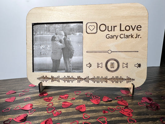 Song Details Photo Frame